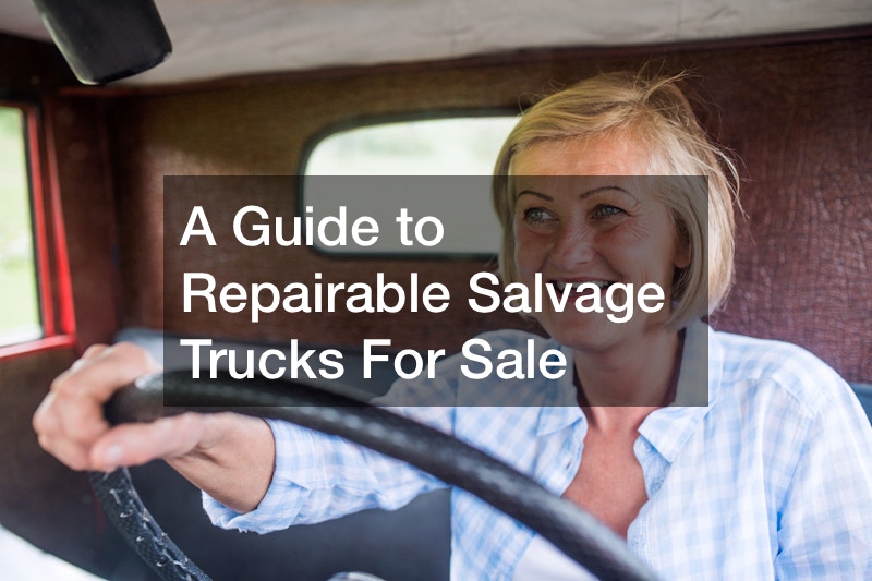 A Guide to Repairable Salvage Trucks For Sale