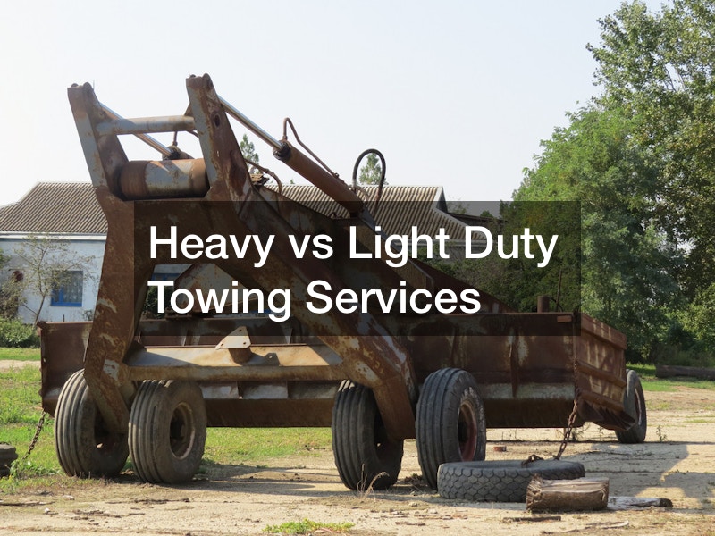 Heavy vs Light Duty Towing Services